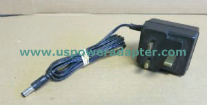 New AC Power Adapter 9V 600mA 5.4VA UK 3-Pin - Model: MW41-0900600U - Click Image to Close